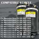 2PCS Rear Air Suspension Spring Bags for Mercedes-Benz X164 W164 GL320 GL350 GL450 GL550 ML320 ML350 ML450 ML500 ML63 AMG 2006-2015 1643200725 1663200325 1643200725 1643200225 1643200425