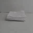 Square Tablecloth 52 x 52 Inch White 6 Pack Tablecloths Stain-Wrinkle Resistant Washable Polyester Table Cloths for Holiday, Buffet Parties, and Weddinge (52x52 [6 Pack ])