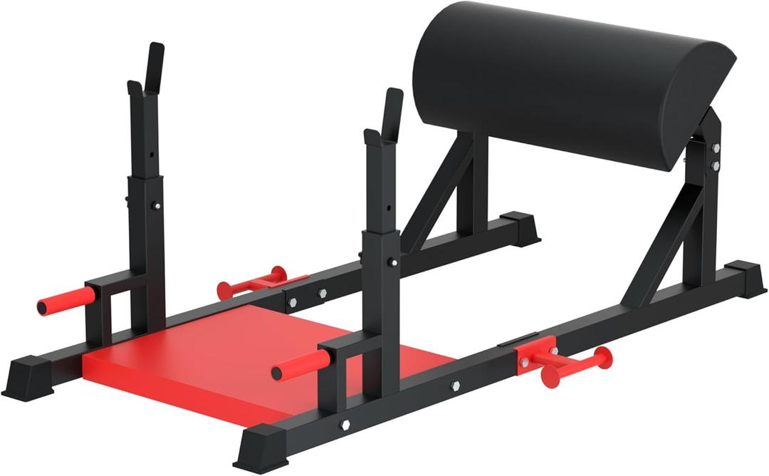 VIVITORY Hip Thrust Machine, Glute Bridge Machine Sissy Squat Machine with Weight Holder, Heavy Duty Butt Exercise Equipment for High Resistance Glute Training, Leg & Core Strengthening Equipment                                                                                                  