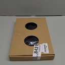 Ergonomic Mouse Pad Wrist SupportWrist Rest Mouse pad for Carpal Tunnel Pain Relief with Memory Foam&Non-Slip PU Base, Mouse Pads for Wireless Mouse & Desk (12x8 inch,Black)