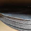 Mercer Industries 428020 Silicon Carbide Floor Sanding Disc, Cloth Back, 18" x 2" Hole, Grit 20X, 20-Pack
