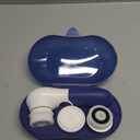 Facial Cleansing Brush: Face Scrubber for Men and Women - Face Brushes for Deep Cleansing and Exfoliating (Navy Blue)