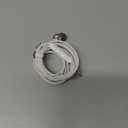 in Ear Wired Earbuds, Wired Headphones with Microphone, 3.5mm Corded Earphones with in Line Volume Controller, White