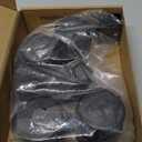 PATIKIL 2" Swivel Caster with 0.71" U Bracket, 4 Pack 360 Rotation Nylon Swivel No Noise Wheel with Brake Locking Caster for Furniture Legs Black