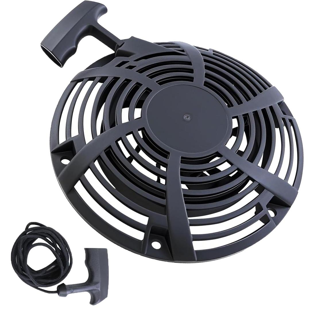 abliubale 796497 Recoil Starter Compatible with Briggs and Stratton Pull Start Assembly 14723 150-365 796497 Rewind Recoil Starter for 111P05 111P02 Toro Timemaster Lawn Mower