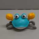 control future Crawling Crab Baby Toy - Infant Tummy Time Toys 3 4 5 6 7 8 9 10 11 12 Babies Boy 3-6 6-12 Learning Crawl 9-12 12-18 Walking Toddler 36 Months Old Music Development 1st Birthday Gifts