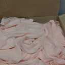 6 Panels Blush Pink Ceiling Drapes for Weddings Ceiling Drape 5ftx20ft Chiffon Ceiling Curtains Sheer Draping Fabric for Wedding Birthday Party Anniversary Ceremony Stage Drapery Decor