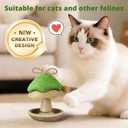 Catnip Toys, Catnip Toys for Cats, Tree-Shaped Cat Interactive Toy, Cat Toy for Bored Indoor Adult Cats, Suitable for Felines