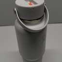 Hydro Flask Travel Water Bottle - Insulated Stainless Steel - Wide Straw Lid, Non Spill, Leakproof in 40 Oz Birch Gray