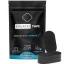 BREATH Tape (30 strips) Mouth Tape for Sleeping, Hypoallergenic, Medical Grade, Woven Cotton for Comfort and Gentle Pain Free Removal, Pack of 2