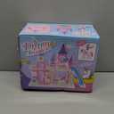 Classic Building Blocks for Toddlers - Compatible with Major Brands, Unicorn Theme Princess Castle & Number Trains Classic Bricks, Creative Educational Buildable Kits for Girls Boys Ages 3, 4, 5, 6-12