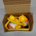 Duckie Baby Bath Shower Head, Toddler Bath Toys for Kids Ages 1-3, Baby Shower Head for Bathtub with Three Squirting Ducks, Birthday Gift for Toddler Boys Girls