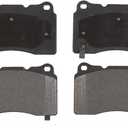 ACDelco Silver 14D1050M (19285976) Semi-Metallic Disc Brake Pad Set