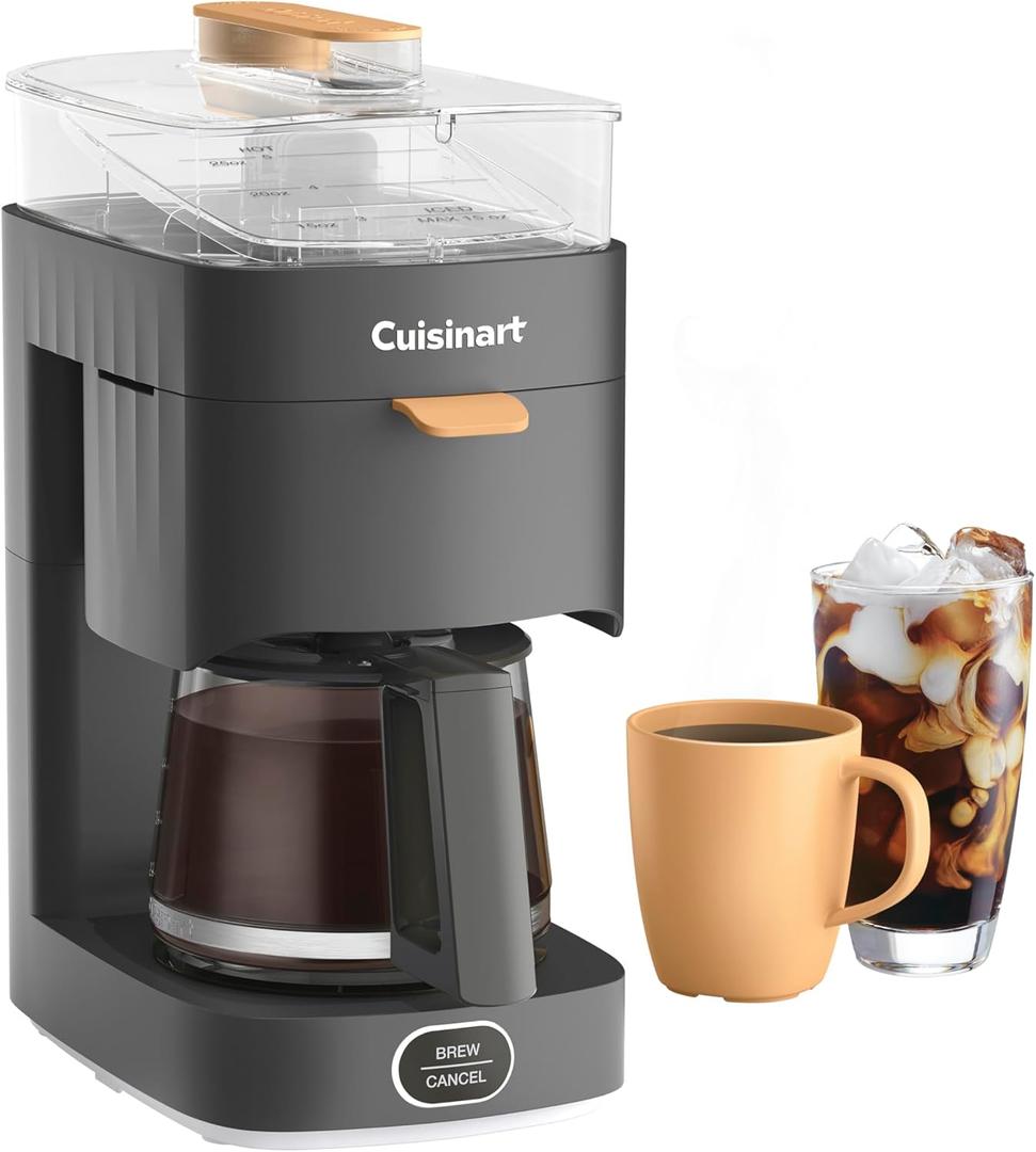 CUISINART Soho 5-Cup Coffee Maker, 800 watts, Black, DCC-5BK