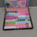 GobiDex 100PCS Magnetic Blocks Princess Building Toys for Girls Age 3+, Game-Based Build MagWonder with STEM Magnet Construction Set, Sensory Gifts for Kids Birthday (1 Inch)