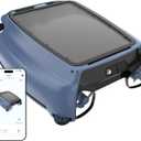 PS100 Solar Pool Skimmer Robot – Active Solar Tracking, 24/7 Continuous Cleaning, 6L Basket, 180μm Filter, App Control, Cordless Robotic Pool Surface Cleaner for Inground & Above Ground Pools