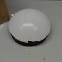 WESTINGHOUSE Lighting Corp 85613 5-1/2" Mushroom Ceil Shade, 1 Pack, White