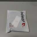 BALEAF Women 8" Biker Shorts with Pockets, High Waisted Workout Short Tummy Control Yoga Gym Spandex Running Volleyball (Black, XS)