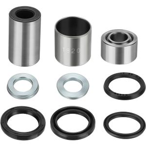 Front Shock Bushing Kit Upper&Lower for Honda TRX400EX 400EX 1999-2004 (For 1 Shock)