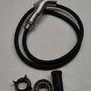 Brushed Nickel Kitchen Sink Sprayer Replacement with Hose and Holder - Side Sprayer for Faucet