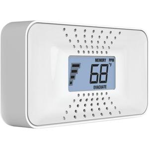 First Alert CO710 Carbon Monoxide Detector with 10-Year Battery and Digital Temperature Display , White