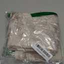 DriftAway Kitchen Curtains Toile Tier Linen Short Curtains Cafe 36 Inch Length for Living Room Bathroom Farmhouse French Country Vintage Printed Pattern Rod Pocket 2 Panels Beige