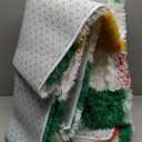 Checkered Area Rug 5x8 for Bedroom Living Room, Christmas Shag Rug Fuzzy Shaggy Bedside Carpet, Indoor Plush Floor Rugs for Kids Boys Girls Room Holiday Home Decor (Red and Yellow)