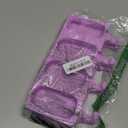 WMKGG Popsicle Silicone Molds Set, 2 PCS Ice Cream Molds with 50 Wooden Sticks for Cake Pop, Ice Pop, Cakesicles (Standard Size/Purple)