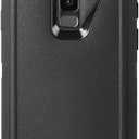AICase 3 in 1 Armor Galaxy S9+ Heavy Duty Holster Case with Belt Clip, Kickstand & Shock Reduction (Black)