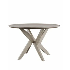 Emerald Home Lakeview Round Dining Table Gray