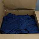 10 Pack Round Tablecloths - 120 Inch, Navy Blue Polyester Table Cover for Round Table, Stain and Wrinkle Resistant Washable Fabric Tablecloth, Polyester Tablecloth for Wedding Banquet Parties