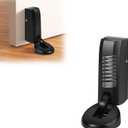 Mechanical Door Stoppers with Hydraulically WYGWP Windproof Heavy Duty Stop Holder Height Adjustable for Offices Home (Black)