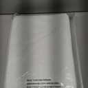 Primitive Textured Linen 100% Blackout Curtains for Bedroom/ Living Room Energy Saving Window Treatment Curtain Drapes, Burlap Fabric with White Thermal Insulated Liner (42 x 64 Inch, White)