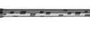 Abu Garcia 6'6" Vengeance Spinning Fishing Rod, 2-Piece Rod, Medium Rod Power, Fast Action, Custom Ergonomic Reel Seat, Comfortable EVA Handle, 24-Ton Graphite Blank