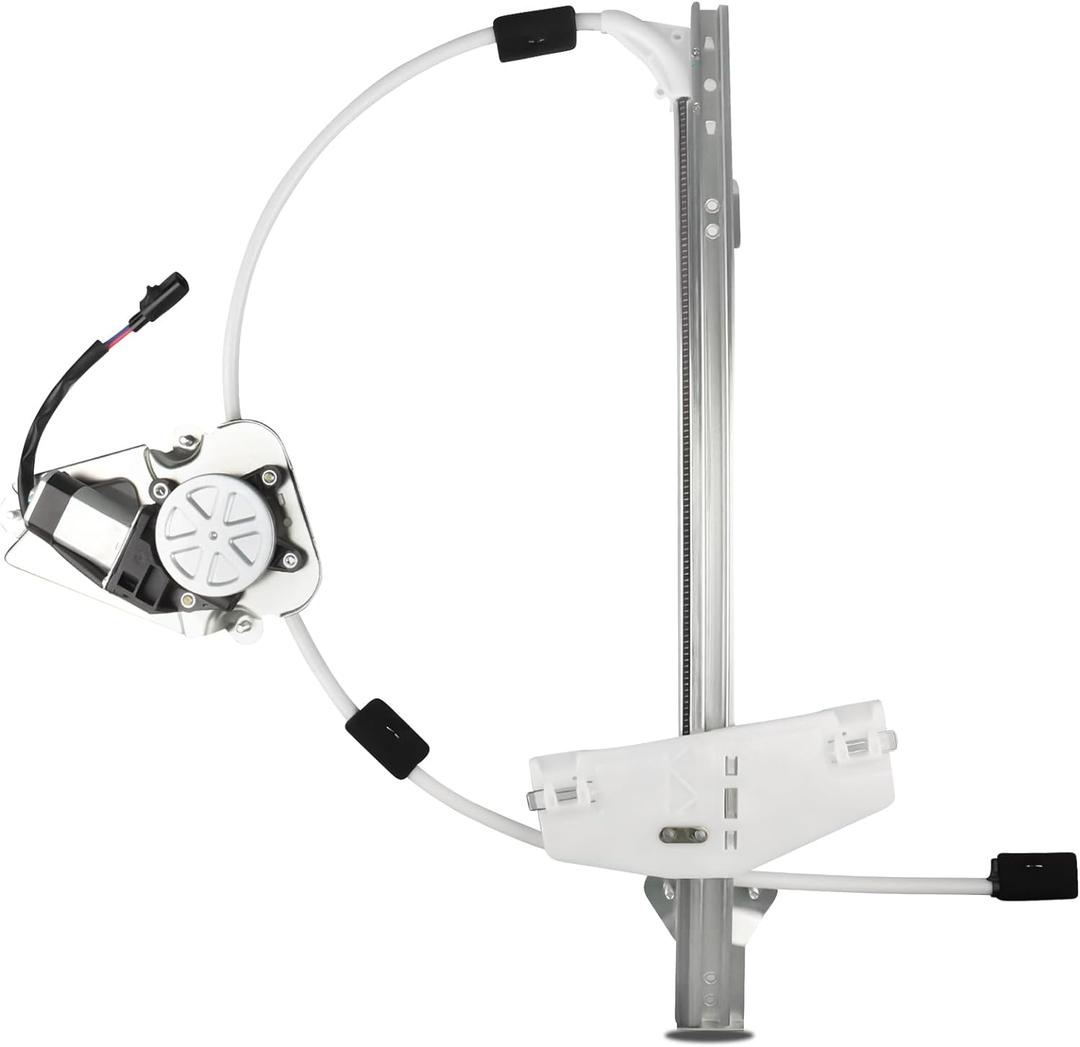 Front Driver Side Power Window Regulator with Motor Assembly Replacement for Jeep Liberty KJ 2002 2003 2004 2005 2006, Left, 741-526