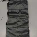  Suitcase Organizer, Travel Luggage Organizer Portable Hanging Travel Shelves Collapsible Hanging Packing Cubes for Carry on Suitcase, Black, M