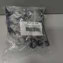 2 x DECLUTTR 10 Pack Coat Hooks, Heavy Duty Wall Hooks for Hanging Coats, Black Towel Hooks Wall Mounted for Key, Towel, Bags, Cup, Hat