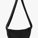 Nylon Crescent Crossbody Bag for Women Purses Trendy Men,Small Travel Sling Bag Hobo