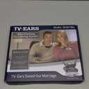 TV  EARS 5.0 Dual Digital Wireless Headset System for Watching, Includes 2 Headsets & RF Transmitter Compatible with Most TV Brands, Ideal for Seniors & with Hearing Difficulties