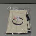 AYGE Personalized Initial Canvas Beach Bag Cosmetic Bags, Tote Bag, Makeup Bag, Gifts for Sister Mom Teacher Bridesmaid