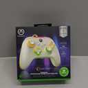 PowerA Advantage Wired Controller for Xbox Series X|S with Lumectra - White, gamepad, wired video game controller, gaming controller, works with Xbox One and Windows 10/11, Officially Licensed for Xbox