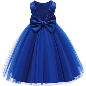Jup'Elle Baby Girl Dresses Pageant Party Wedding Flower Girl Dress (7 Years, Camille Blue)