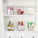 Vtopmart 8 Pack Clear Stackable Storage Bins with Lids,XLarge Plastic Containers with Handle for Pantry Organizer and Storage,Perfect for Kitchen,Fridge,Cabinet, Closet,Bathroom Organization