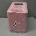 CUTIEWORLD Skincare Fridge With Dimmable LED Light Mirror, 4L Makeup Mini Fridge for Bedroom, Car, Office & Dorm, Cooler & Warmer, Portable Small Refrigerator for Cosmetics, Skin Care and Food, Pink