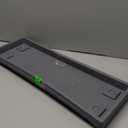 The HC Companies 23.5 Inch Venetian Rectangular Plant Saucer - Indoor Outdoor Plastic Plant Trays for Pots - 23.5"x7.5"x1.3" Warm Gray (2 Pack)