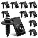 RED WOLF M8-1.25 Body Bolts & Extruded U Nuts Kits for GM 11501188 Ford Chevy Buick Chrysler Cadillac Bumper Fender Liner Push Retainer Fastener Clips Replace 11500661, 11503317, N623343-S2