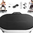 Vibration Plate Exercise Machine, Enlarged Vibration Plate for Lymphatic Drainage Vibrating Plate Fitness, Whole Body Vibration Plates for Weight Loss Power Plate Vibration Platform 99 Speeds 660 LBS