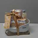 Gift Baskets for Women, Body & Earth Gift Set with Jasmine & Honey Scent Includes Bubble Bath, Hand Cream, Holiday Gift Baskets, Bath and Body Gift Sets for Women, Happy New Year Gifts