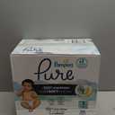 Pampers Pure Protection Baby Diapers, Size 1 (8-14 lbs), 132 Count, Up to 100% Leakproof, Premium Plant-based Skin Protection, Hypoallergenic Soft Diapers