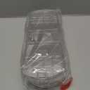 Shoe Slots Organizer,Adjustable Shoe Stackers,10 Pack Shoe Space Savers,Double Layer Shoe Riser Shoe Slot,Shoe Storage Holder for Closet,Transparent